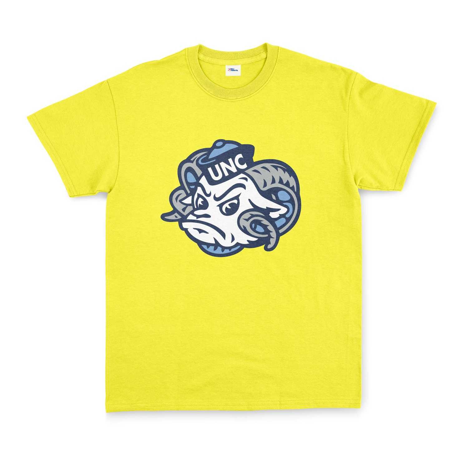 North Carolina Tar Heels Tişört XXL - Sarı