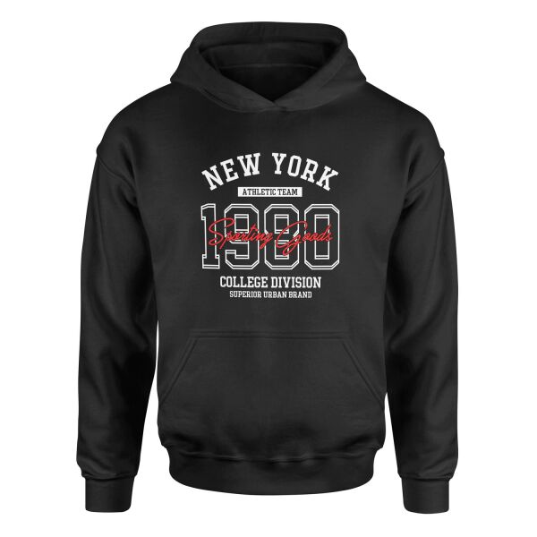 NY Athletic Team SG Hoodie S - Siyah