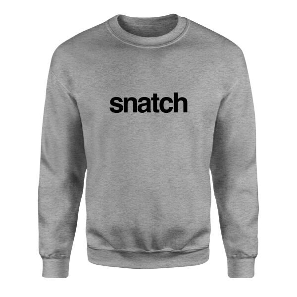 snatch. Sweatshirt XL - Gri