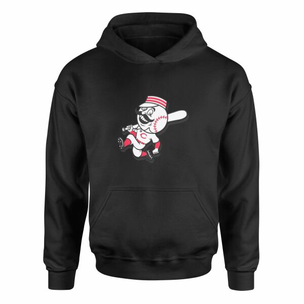 Cincinnati Reds | Mr. Red 60’s Hoodie L - Siyah