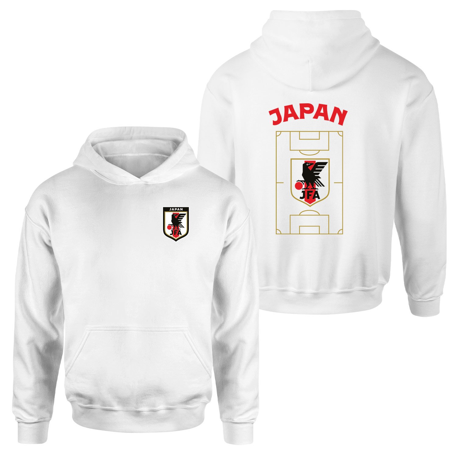 Japonya Dünya Kupası 2026 Hoodie XXL - Beyaz