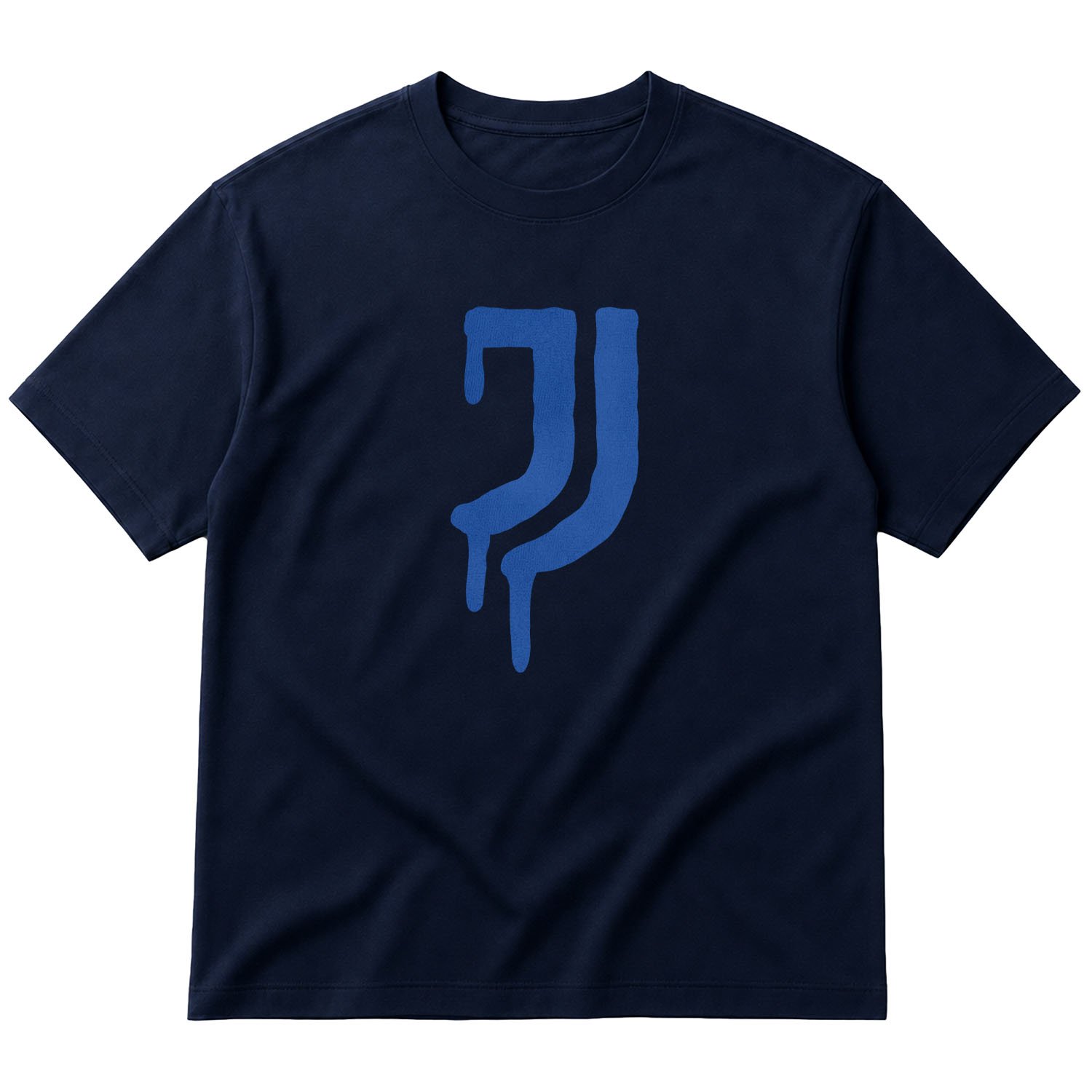 Juventus Acid Blue Oversize Tişört M - İndigo Mavisi