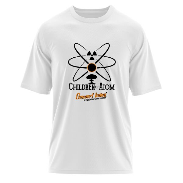 Children of Atom Oversize Tişört L - Beyaz