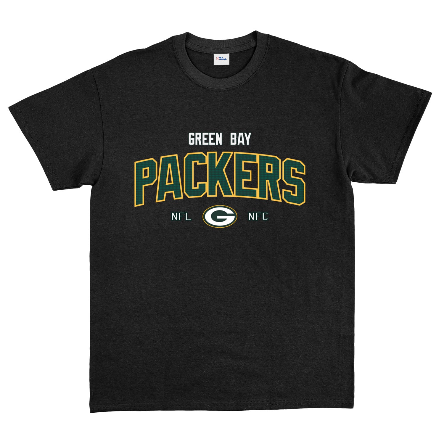 Green Bay Packers NFC Tişört XXL - Siyah