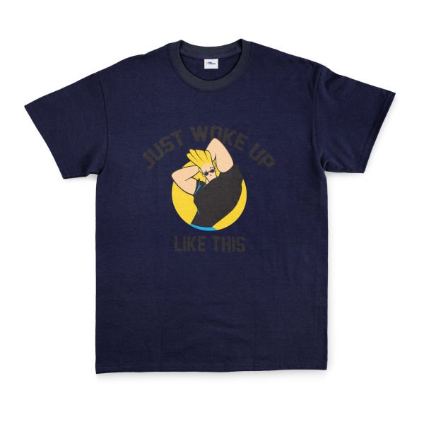 Just Woke Up Like This | Johnny Bravo Tişört S - Lacivert