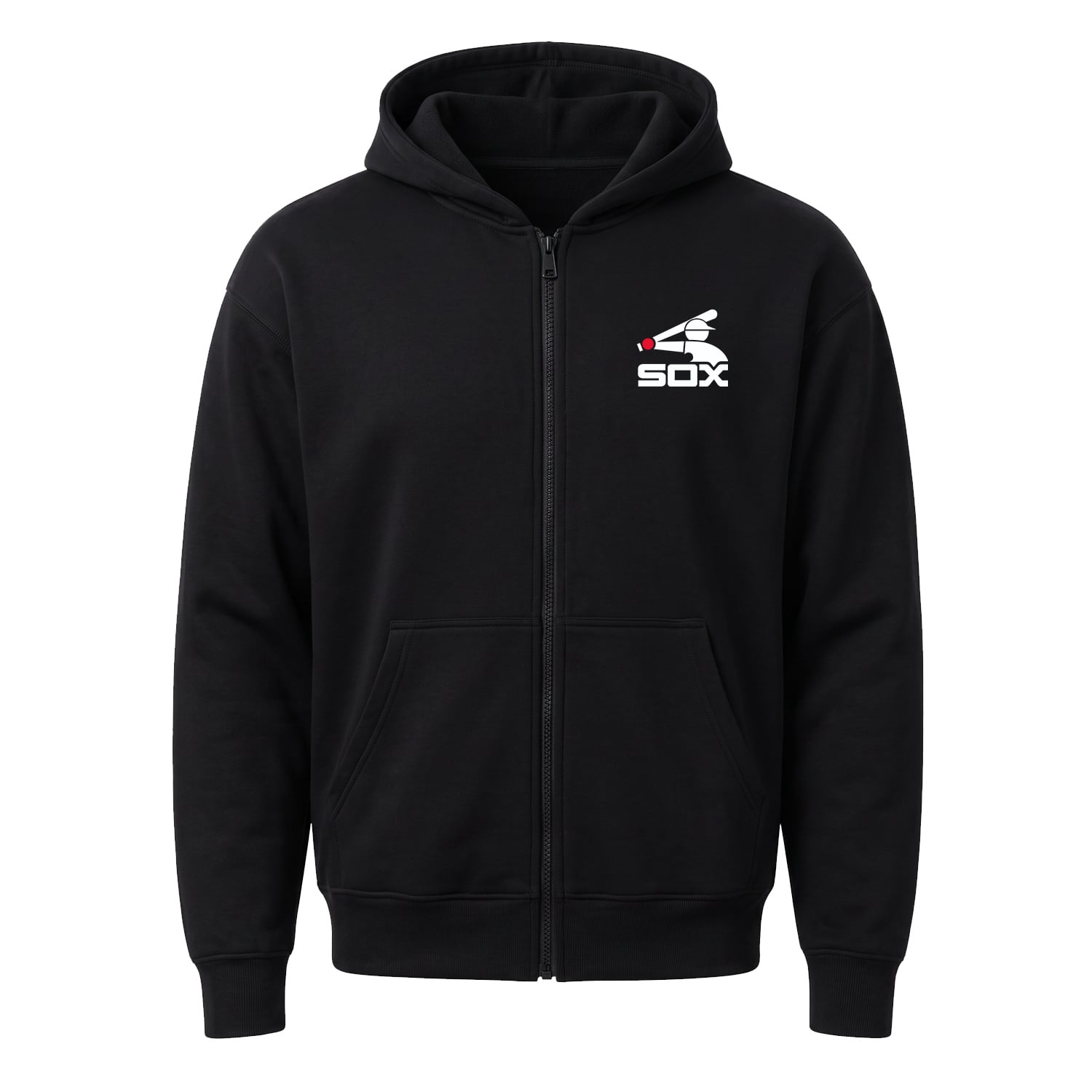 The Chi Sox Fermuarlı Kapüşonlu Sweatshirt