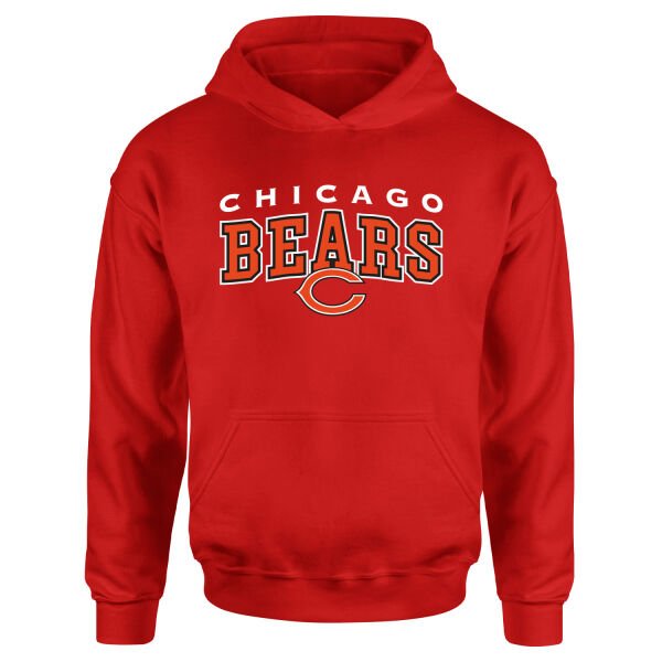 Chicago Bears CB Hoodie XL - Kırmızı