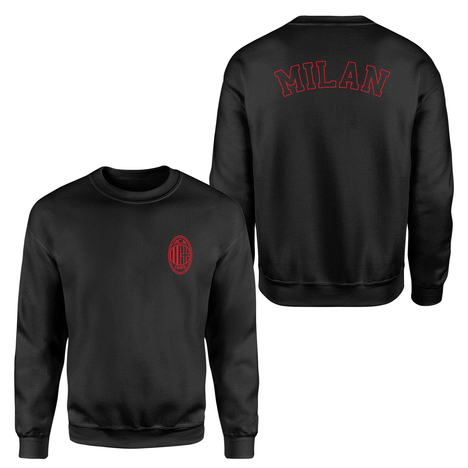 Sempre Milan Sweatshirt XXL - Siyah