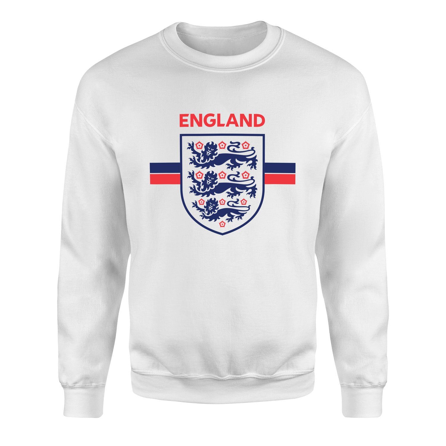 England Shield Sweatshirt L - Beyaz | OUTLET