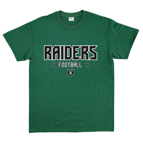 Las Vegas Raiders Football Tişört S - Nefti Yeşili