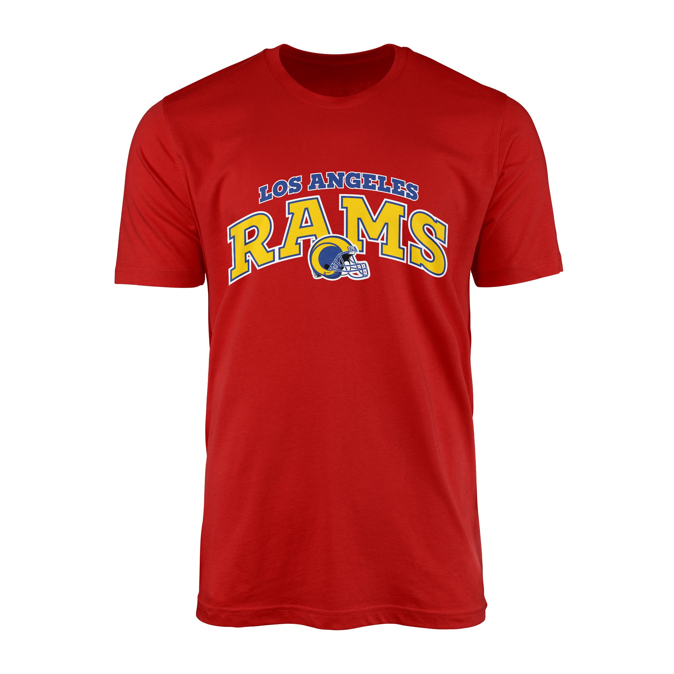 Los Angeles RAMS Arch Tişört M - Kırmızı