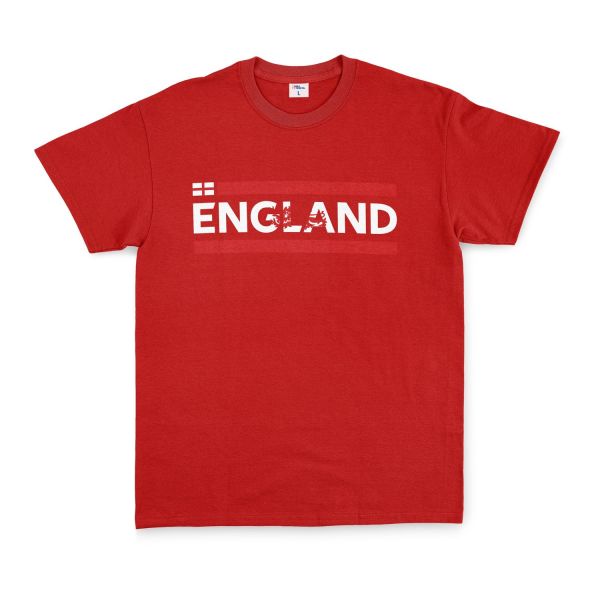 England Tişört M - Kırmızı