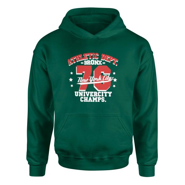 Bronx 76 NYC Hoodie XL - Nefti Yeşili