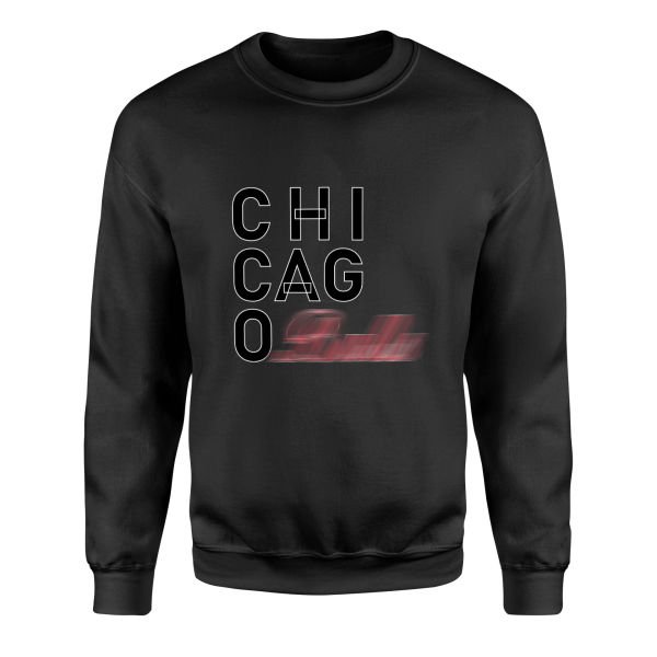 Chicago Sweatshirt M - Siyah