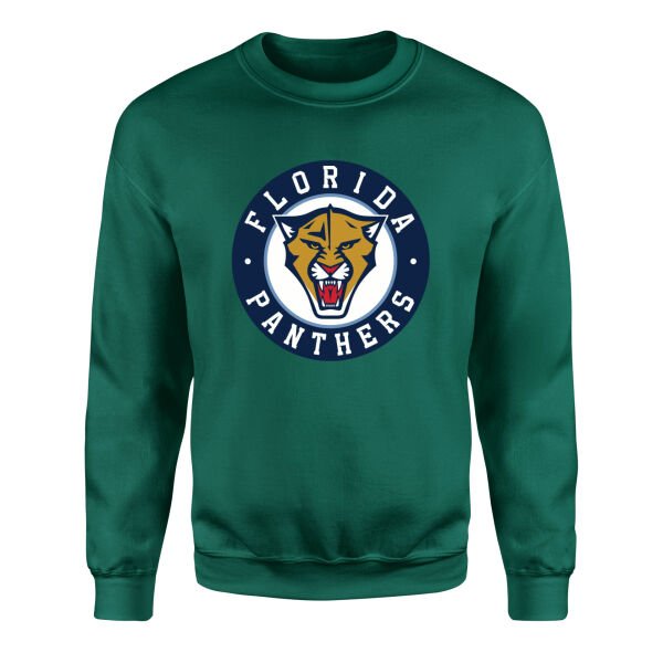 Florida Panthers Badge Sweatshirt XL - Nefti Yeşili