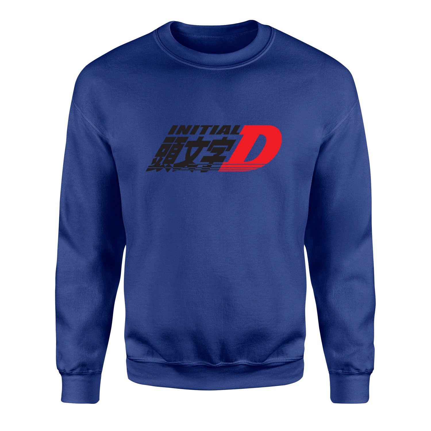 Initial D Sweatshirt XL - İndigo Mavisi