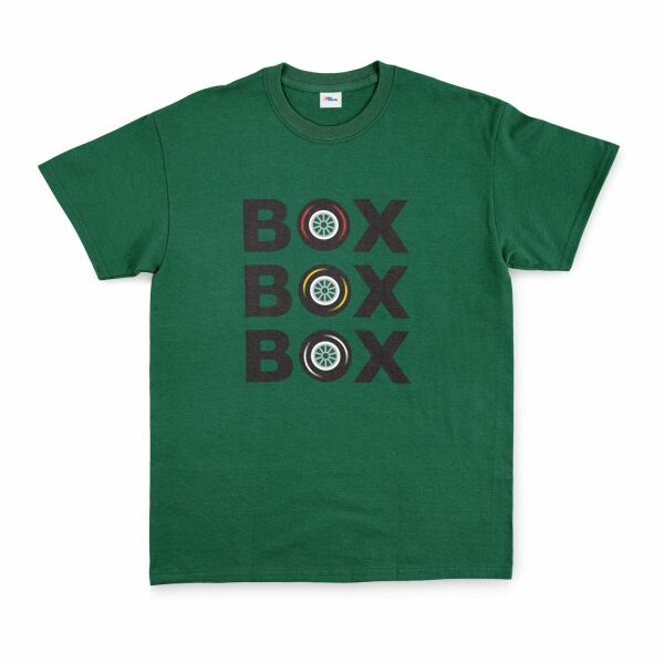 BOX BOX BOX Tişört M - Nefti Yeşili