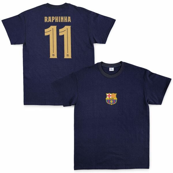 Raphinha Barcelona Forma Tişört M - Lacivert