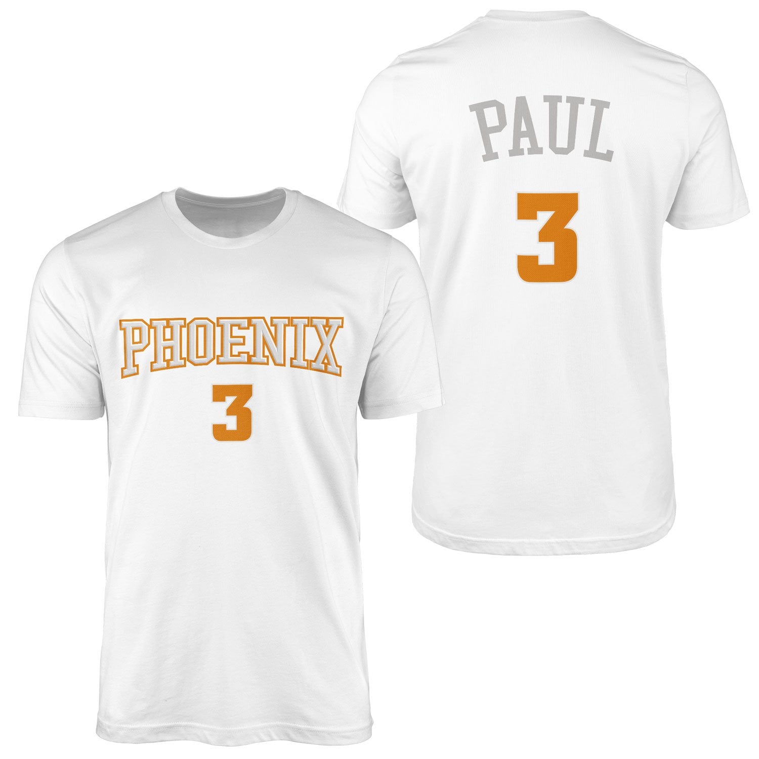 Chris Paul Phoenix Forma Tişört XL - Beyaz