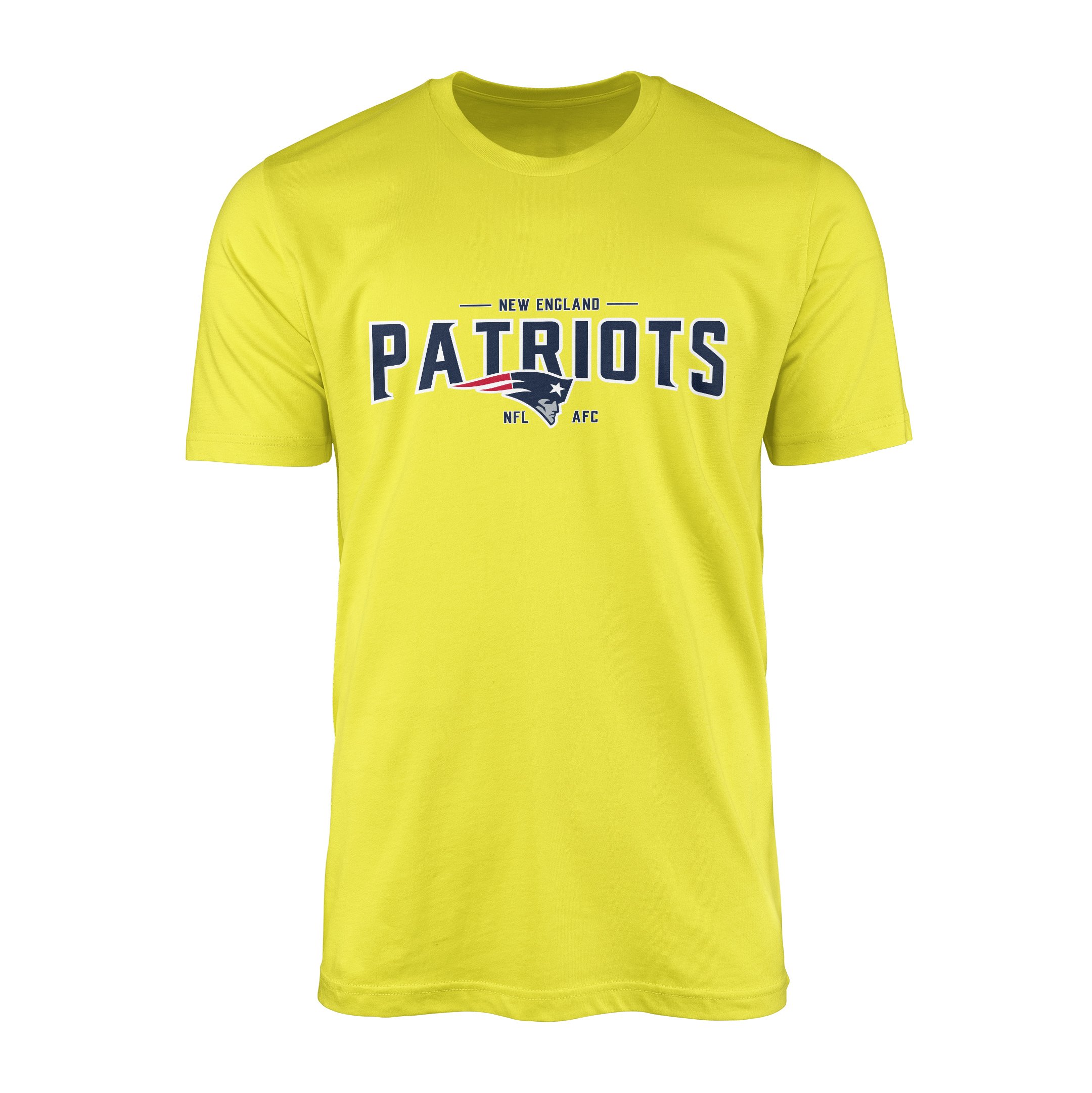 New England Patriots AFC Tişört S - Sarı