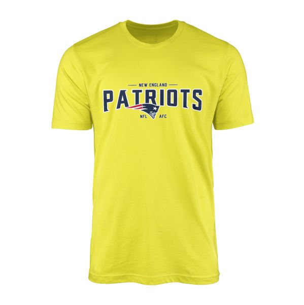 New England Patriots AFC Tişört S - Sarı