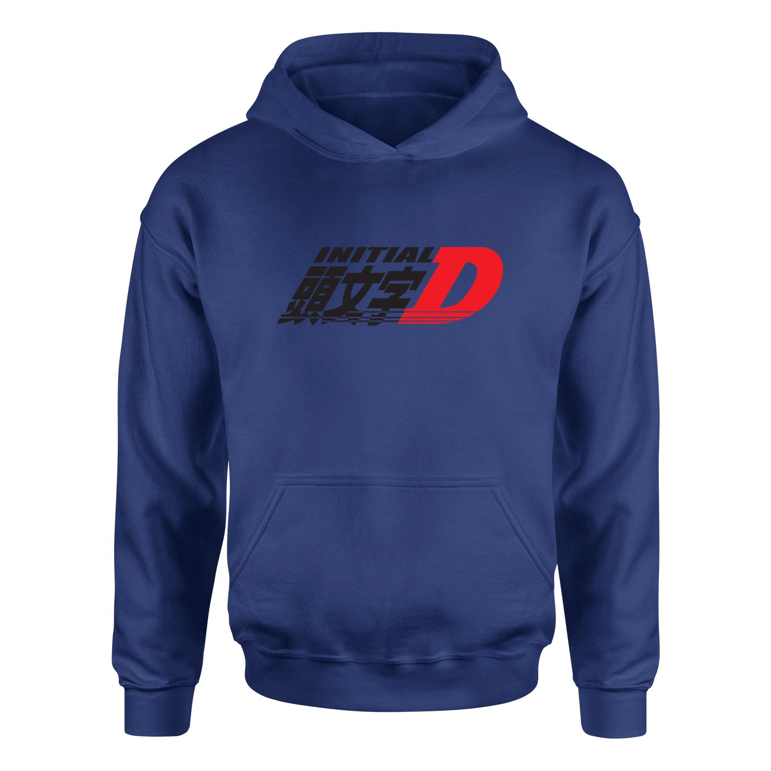 Initial D Hoodie XXL - İndigo Mavisi
