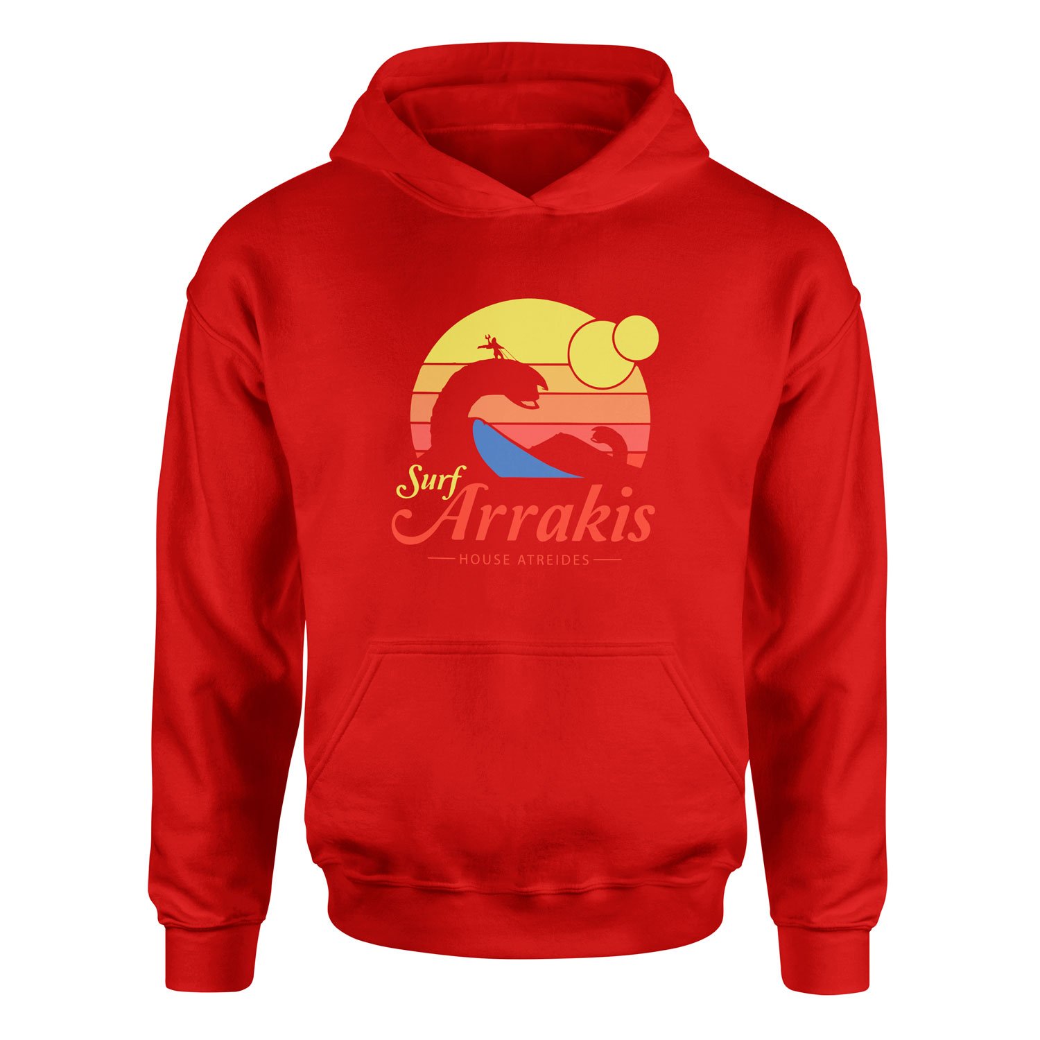 Surf Arrakis Hoodie L - Kırmızı