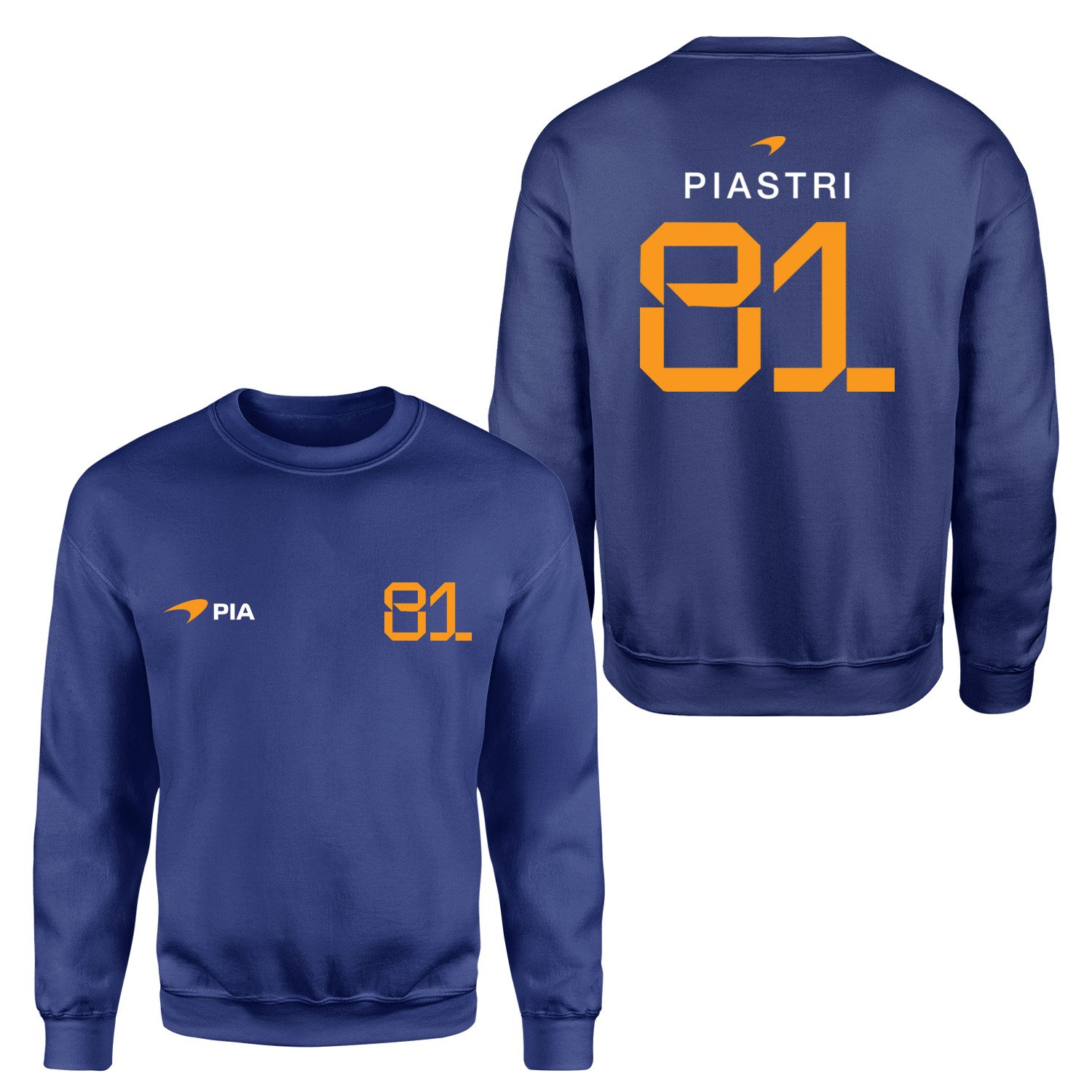 Oscar Piastri 81 Driver Basic Sweatshirt