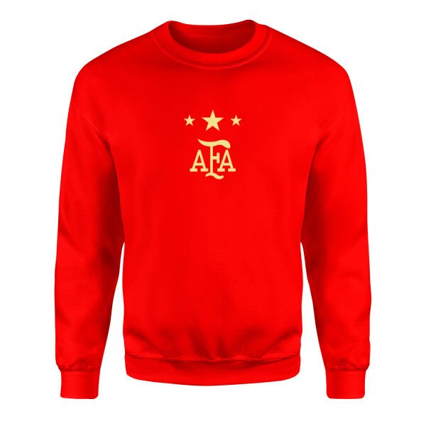 Argentina AFA Sweatshirt S - Kırmızı