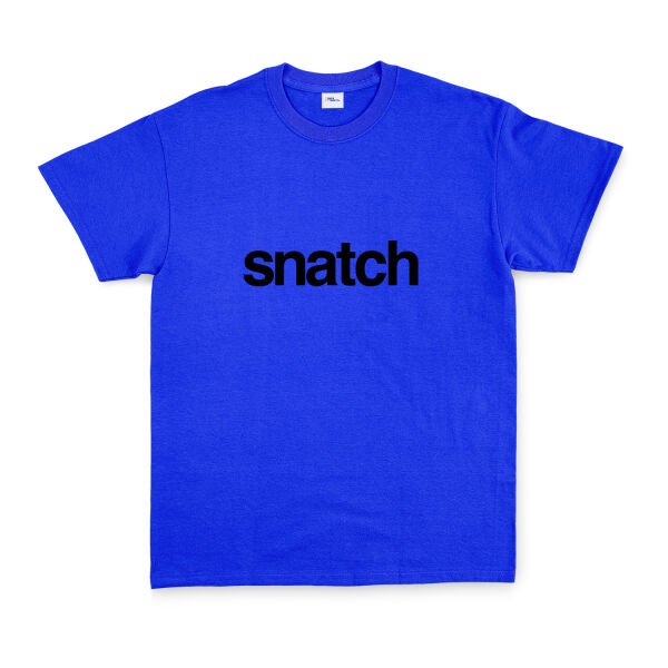 snatch. Tişört M - Mavi