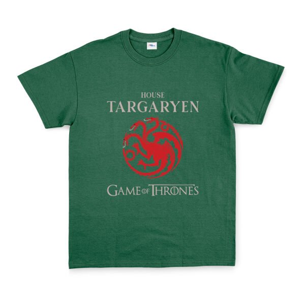 House Targaryen Tişört M - Nefti Yeşili