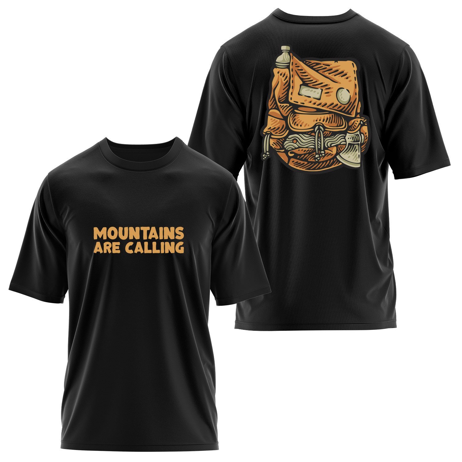 Mountains Are Calling Oversize Tişört