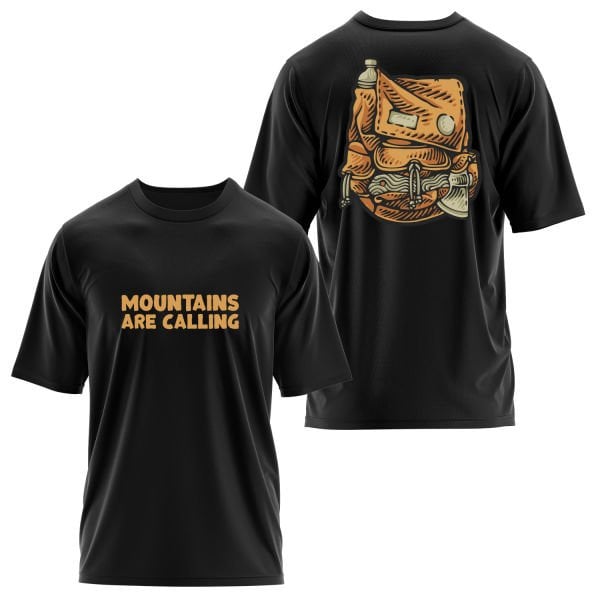 Mountains Are Calling Oversize Tişört
