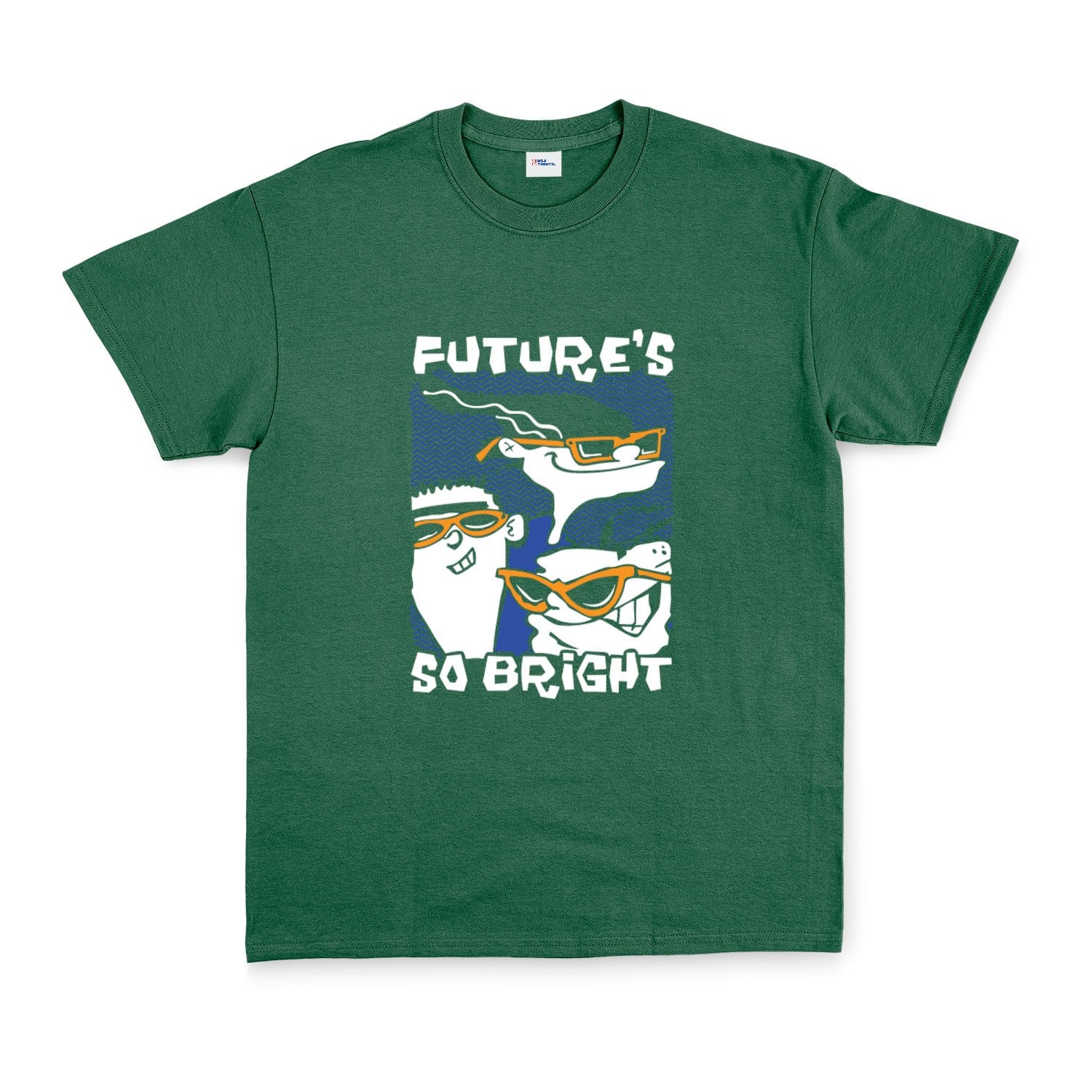 Future’s So Bright | Ed, Edd n Eddy Tişört L - Nefti Yeşili
