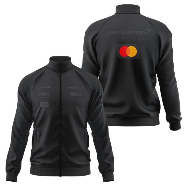 McLaren Racing 2025 Teamline Fermuarlı Sweatshirt L - Siyah