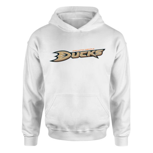 Anaheim Ducks Hoodie XL - Beyaz