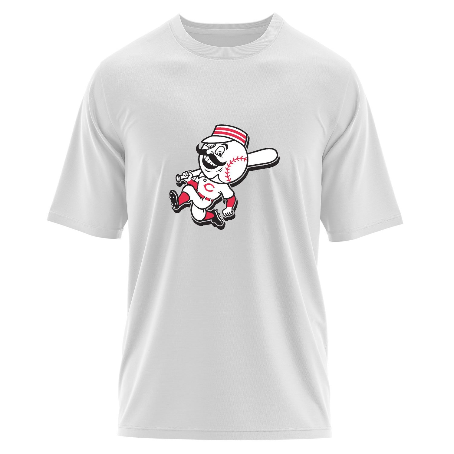 Cincinnati Reds | Mr. Red 60’s Oversize Tişört S - Beyaz