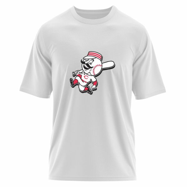 Cincinnati Reds | Mr. Red 60’s Oversize Tişört S - Beyaz