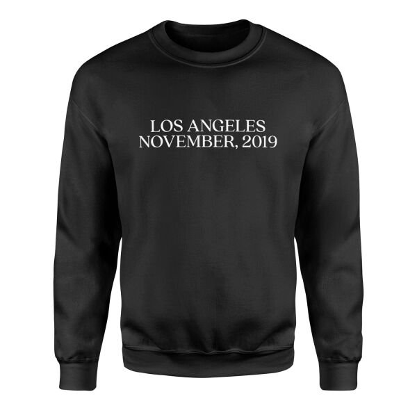 LOS ANGELES, NOVEMBER, 2019 Sweatshirt XXL - Siyah