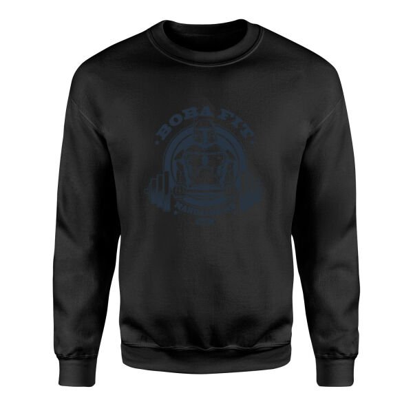 Boba Fit Sweatshirt S - Siyah