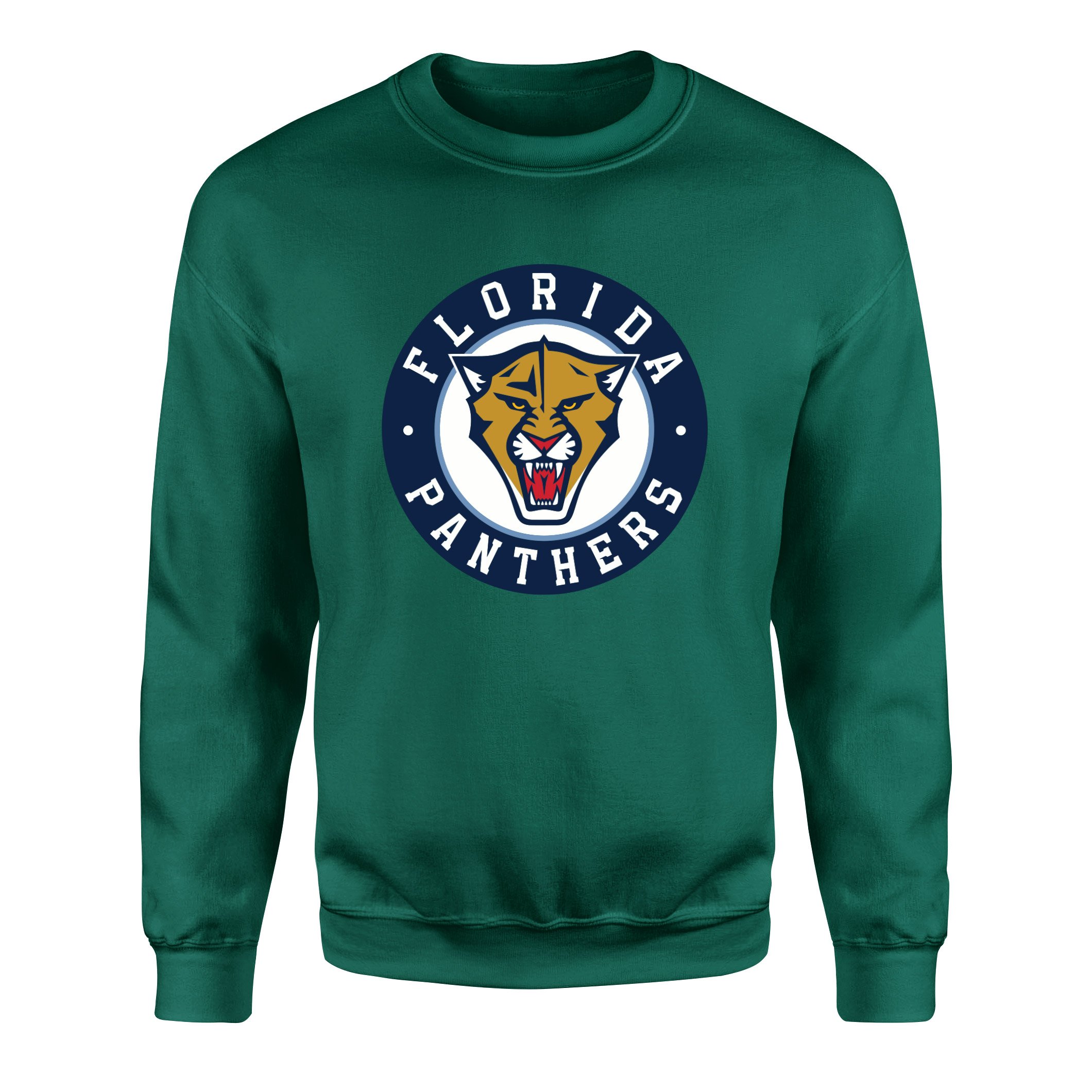 Florida Panthers Badge Sweatshirt XXL - Nefti Yeşili