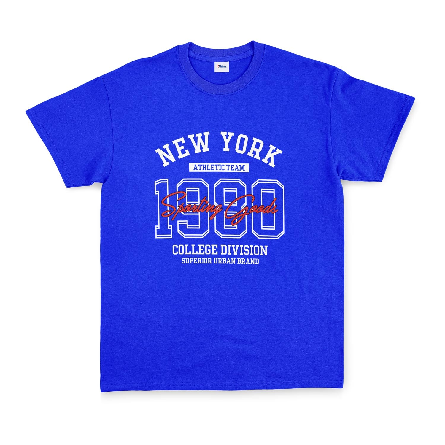 NY Athletic Team SG Tişört M - Mavi
