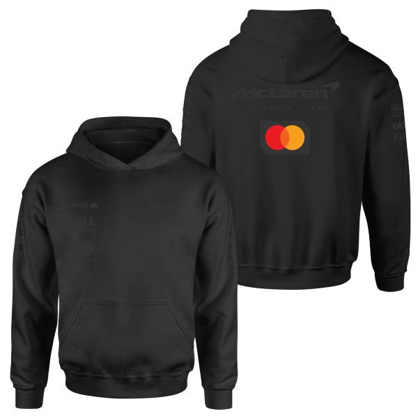 McLaren Racing 2025 Teamline Hoodie XL - Siyah