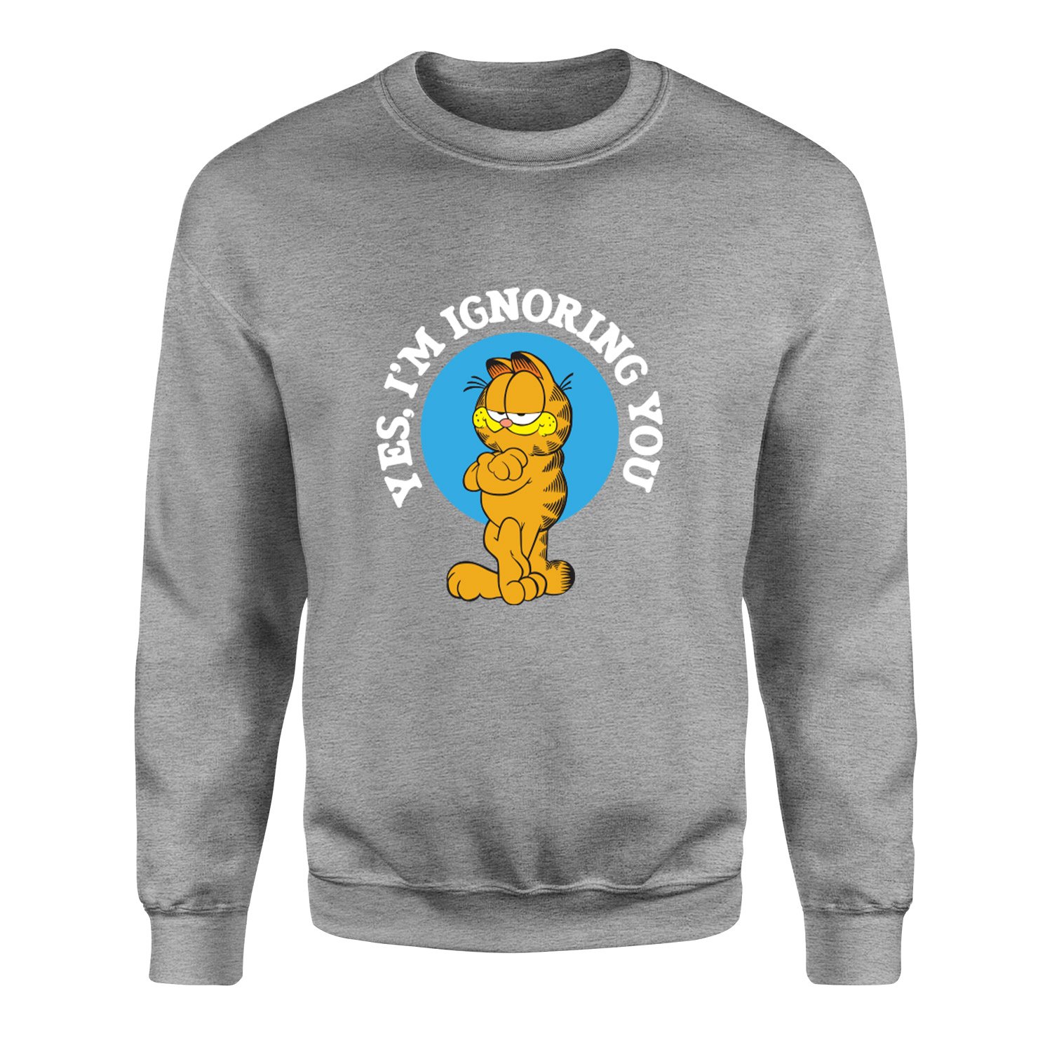 Yes, I’m Ignoring You | Garfield Sweatshirt M - Gri