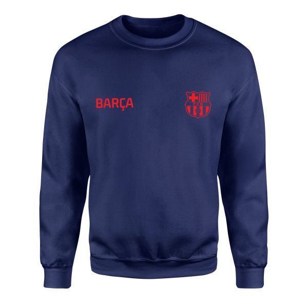 BARÇA Sweatshirt L - İndigo Mavisi