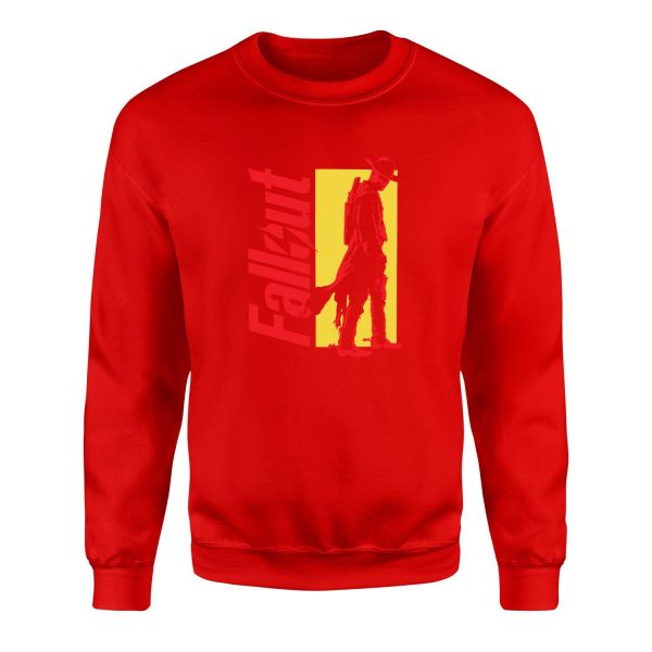 The Ghoul | Fallout Sweatshirt L - Kırmızı