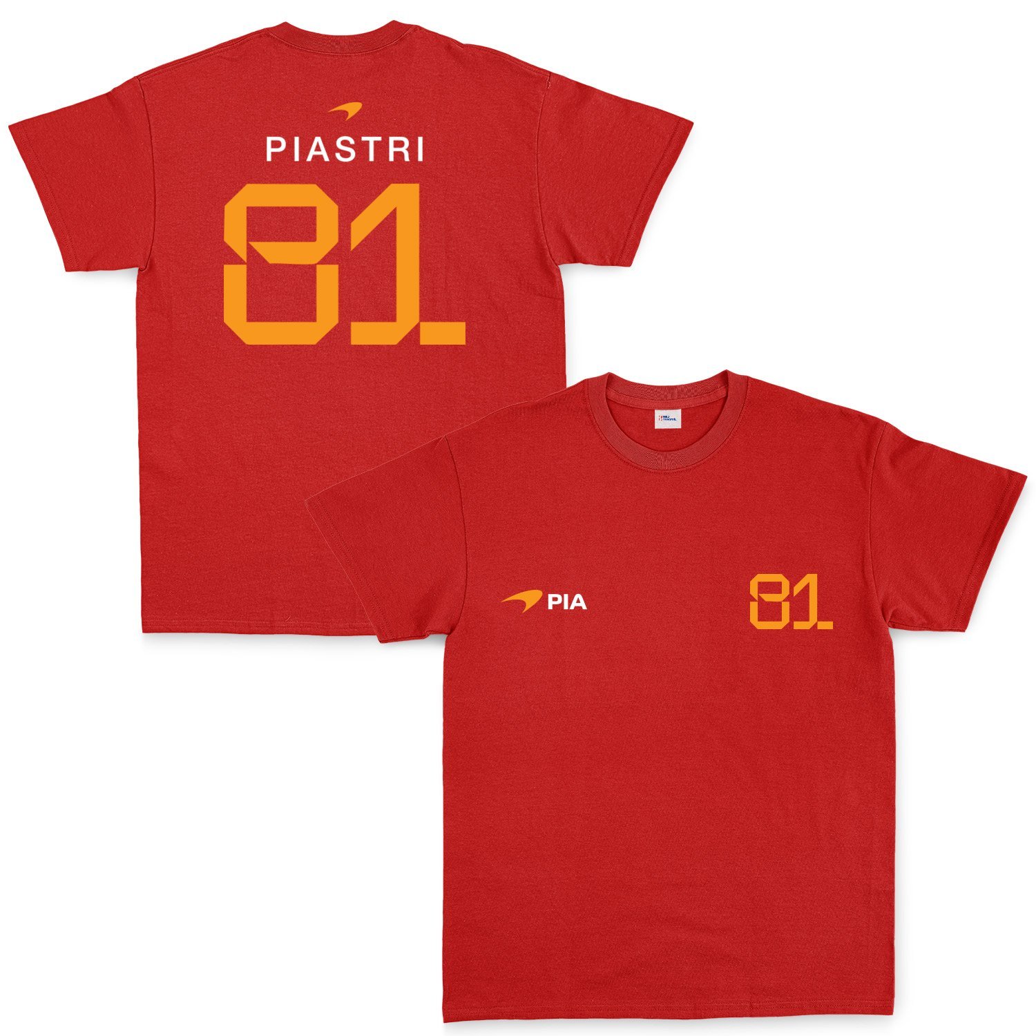 Oscar Piastri 81 Driver Basic Tişört