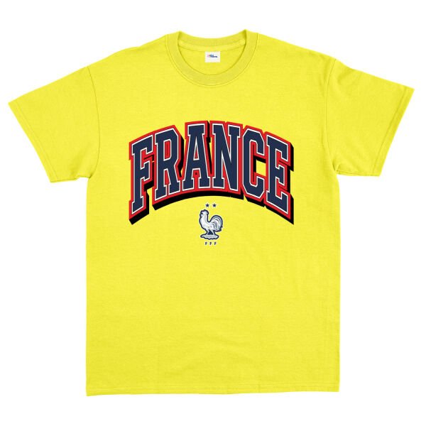 Fransa 2026 Varsity Tişört M - Sarı