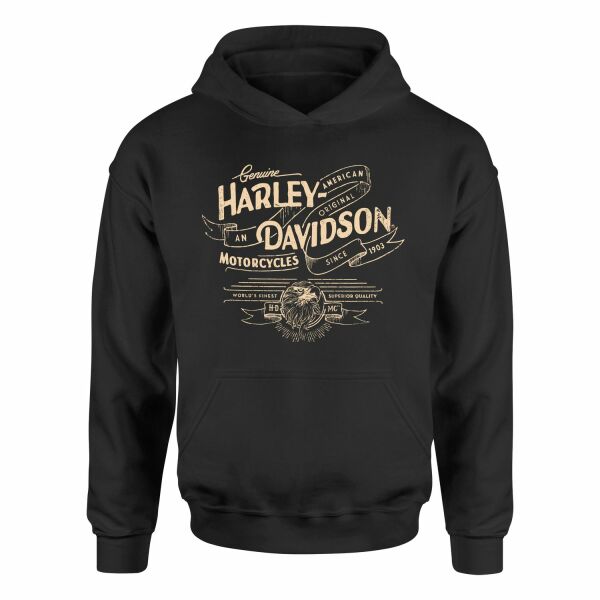 Harley-Davidson XI Hoodie XL - Siyah