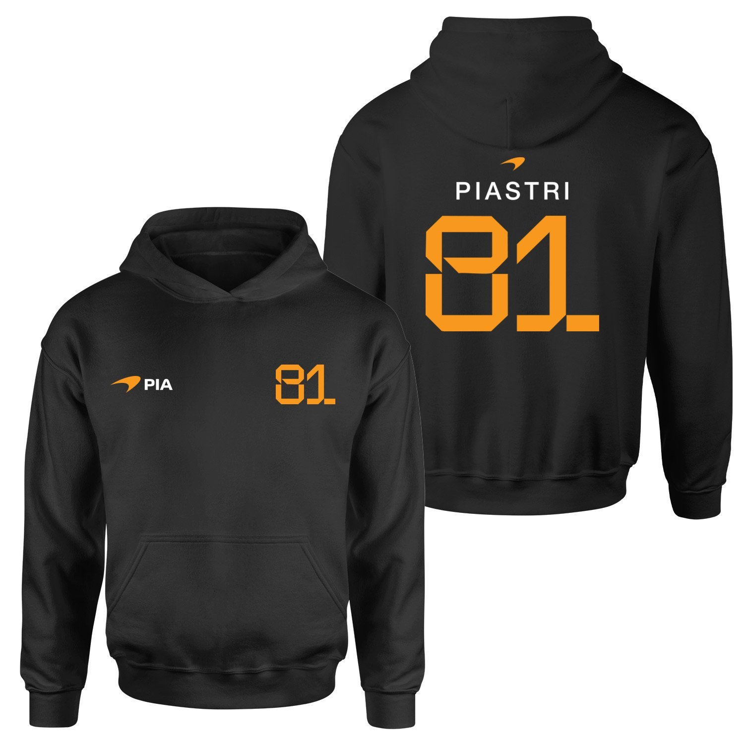 Oscar Piastri 81 Driver Basic Hoodie